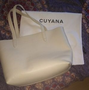 Cuyana small structured tote